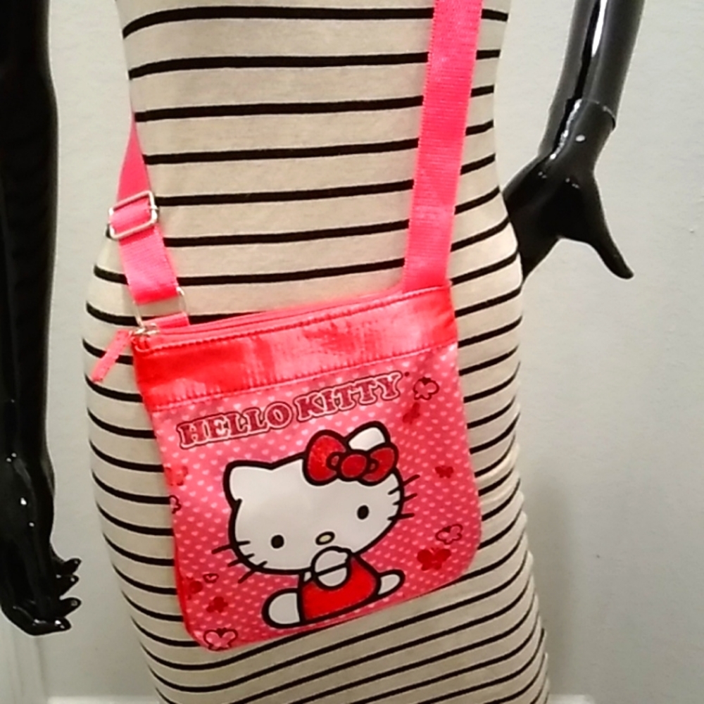 Kitty Distressed Small Crossbody